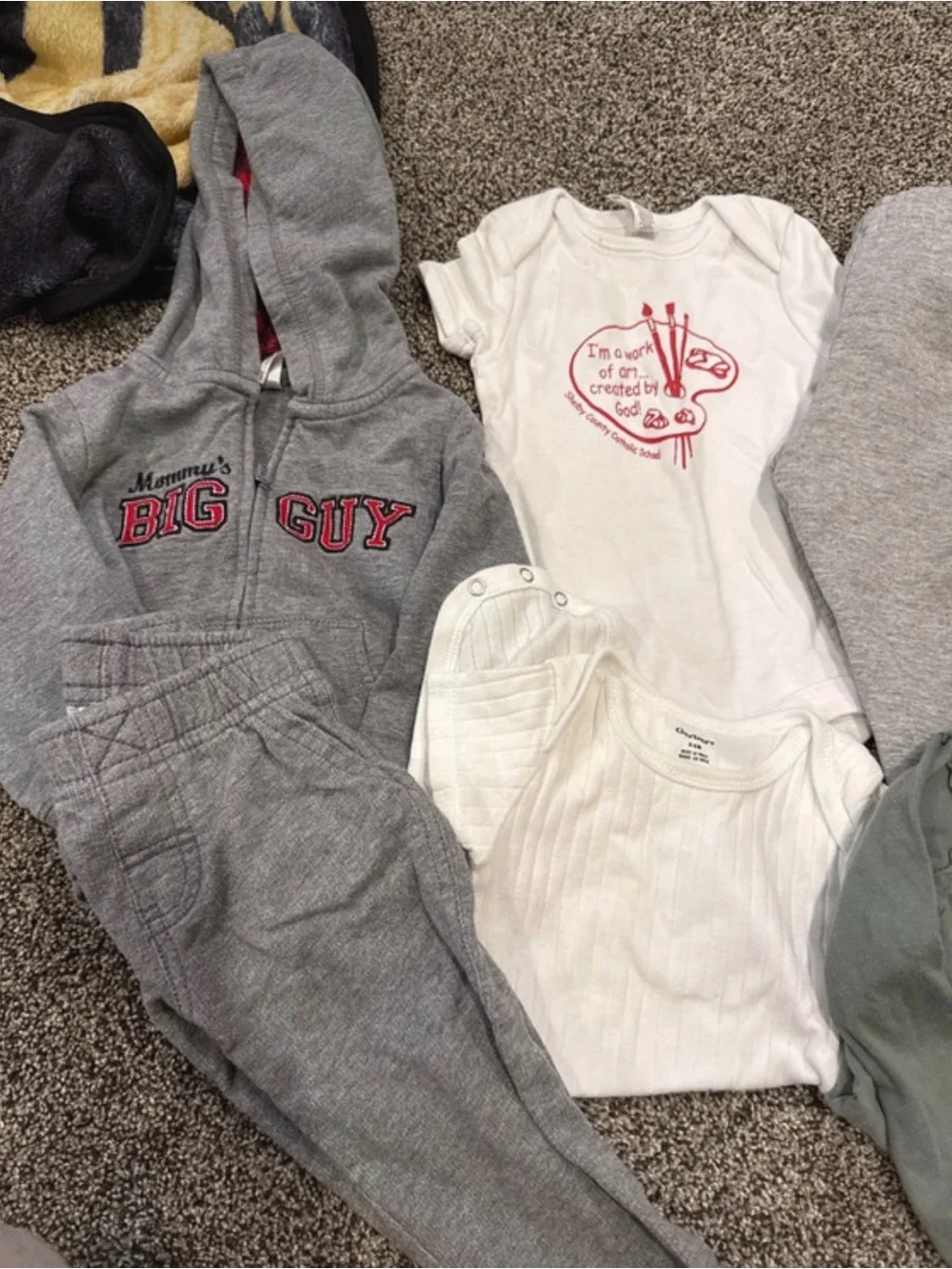 Kids Grey Jogger Bottoms - Unbranded
